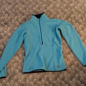 Arc'teryx Teal quarter zip